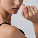 Gold Cross Eternity Band Ring