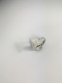 Antique Salt Spoon Full Length Sterling Silver Spoon Ring (Only 1 Available)