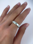 Simple Band Sterling Silver Spoon Ring (Only 1 Available)