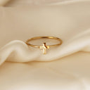 Gold Cross Ring