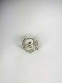 “O” Engraved Sterling Silver Spoon Ring (Only 1 Available)