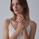 Multi-Stone Natural Crystal Band Ring