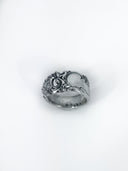 Antique Orchid Sterling Silver Spoon Ring (Only 1 Available)