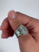 Champlain Sterling Silver Spoon Ring (Only 1 Available)