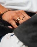 Gold Cross Ring