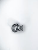 Victorian Flower Sterling Silver Spoon Ring (Only 1 Available)