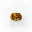 Gold Hammered Spoon Ring