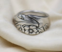 Evening Star Spoon Ring