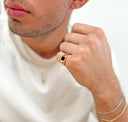 Gold Onyx Signet Ring